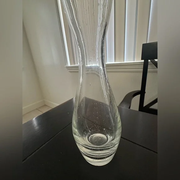 Bubble glass bud vase - Picture 7 of 7